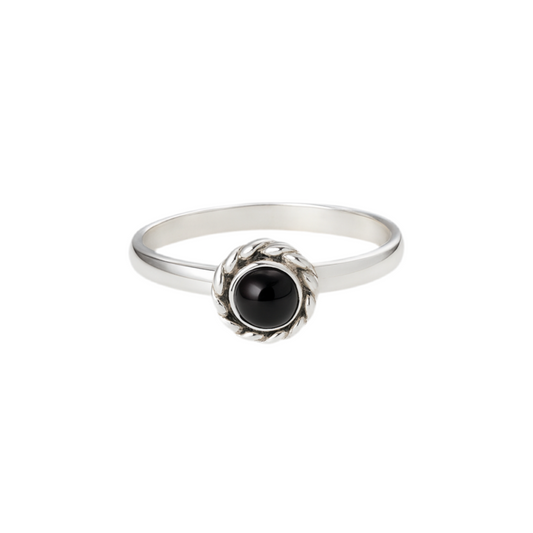 Midnight Black Onyx Ring