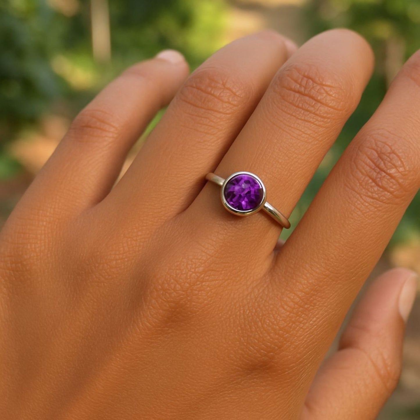 Mystic Violet Ring