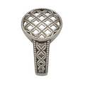 Silver Cushion Twist Ring