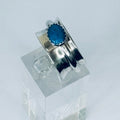 Blue Orbit Spinner Ring