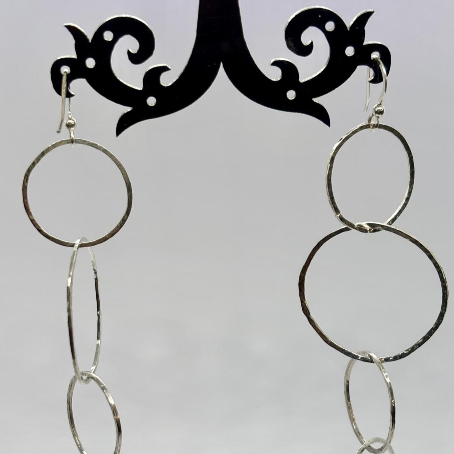 Silverstrike Ear Rings
