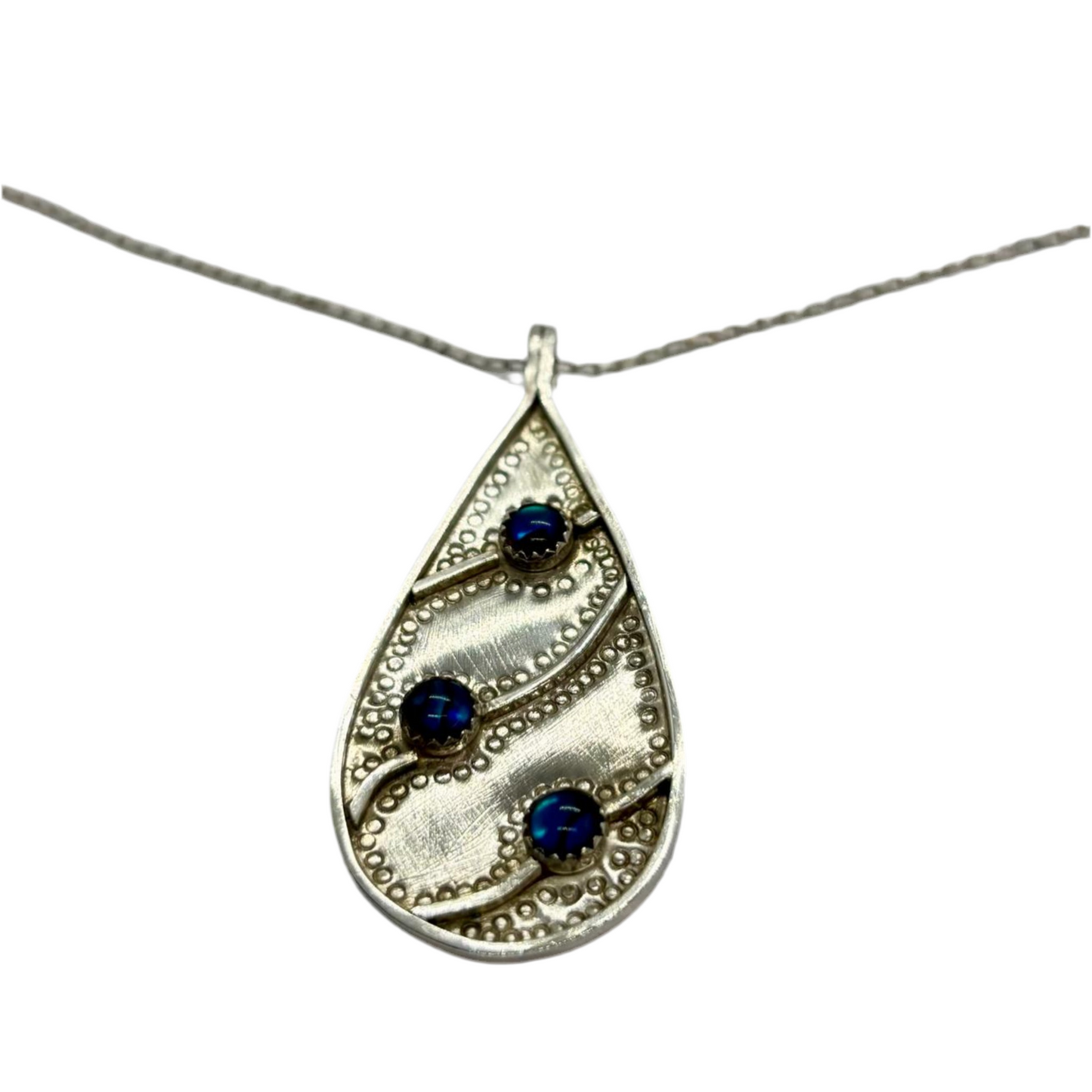 Trinity Blue Pendent