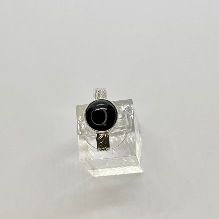 Midnight Crest Ring