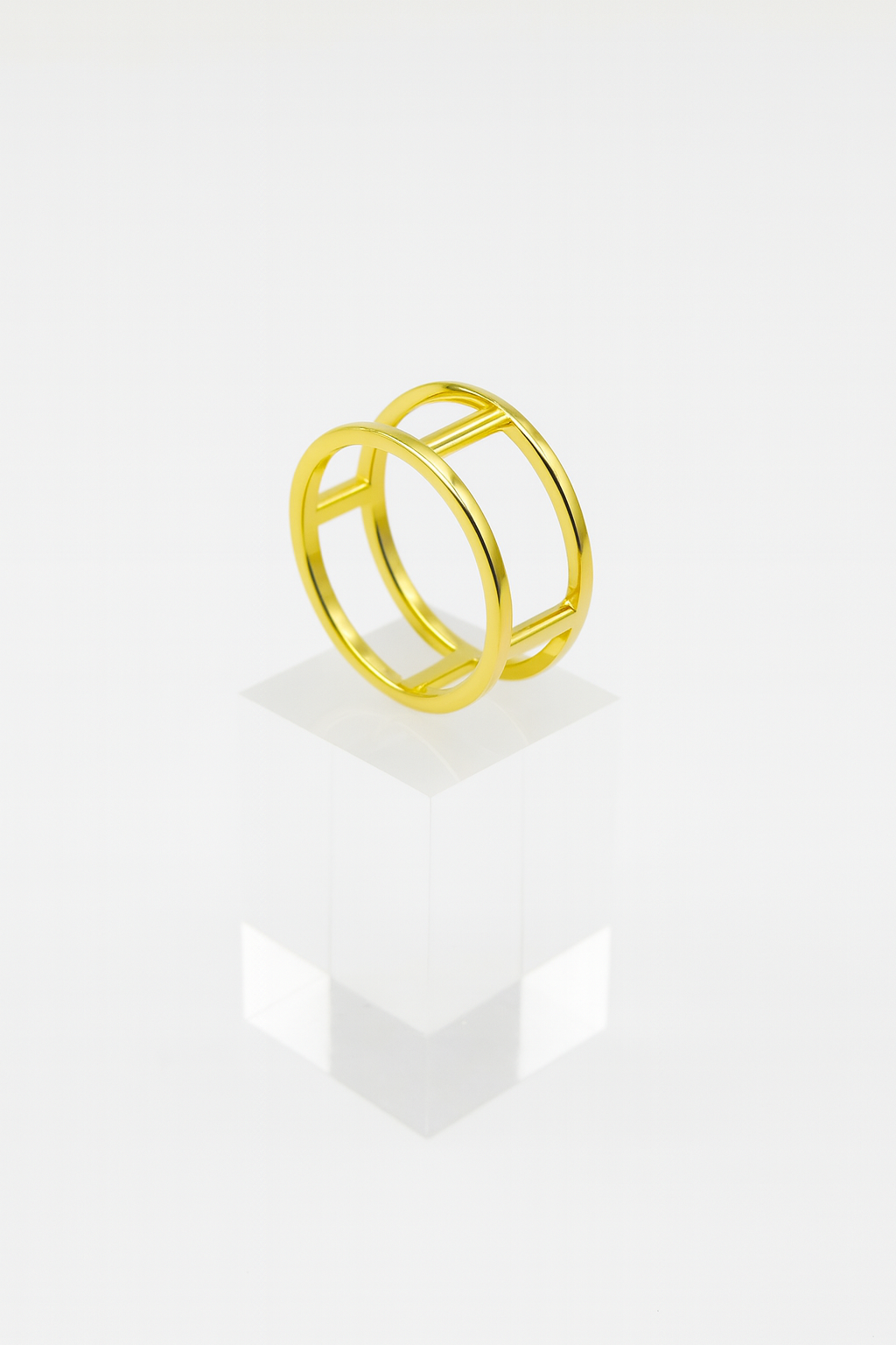 Golden Cage Ring