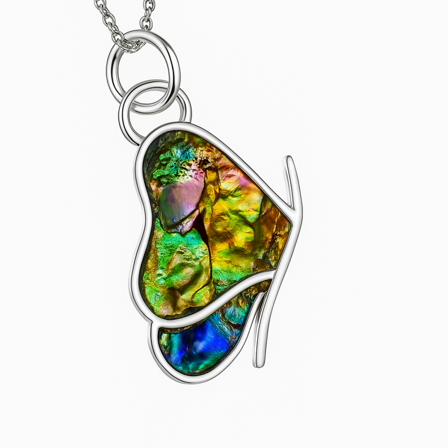 Twilight Flutter Butterfly Pendant