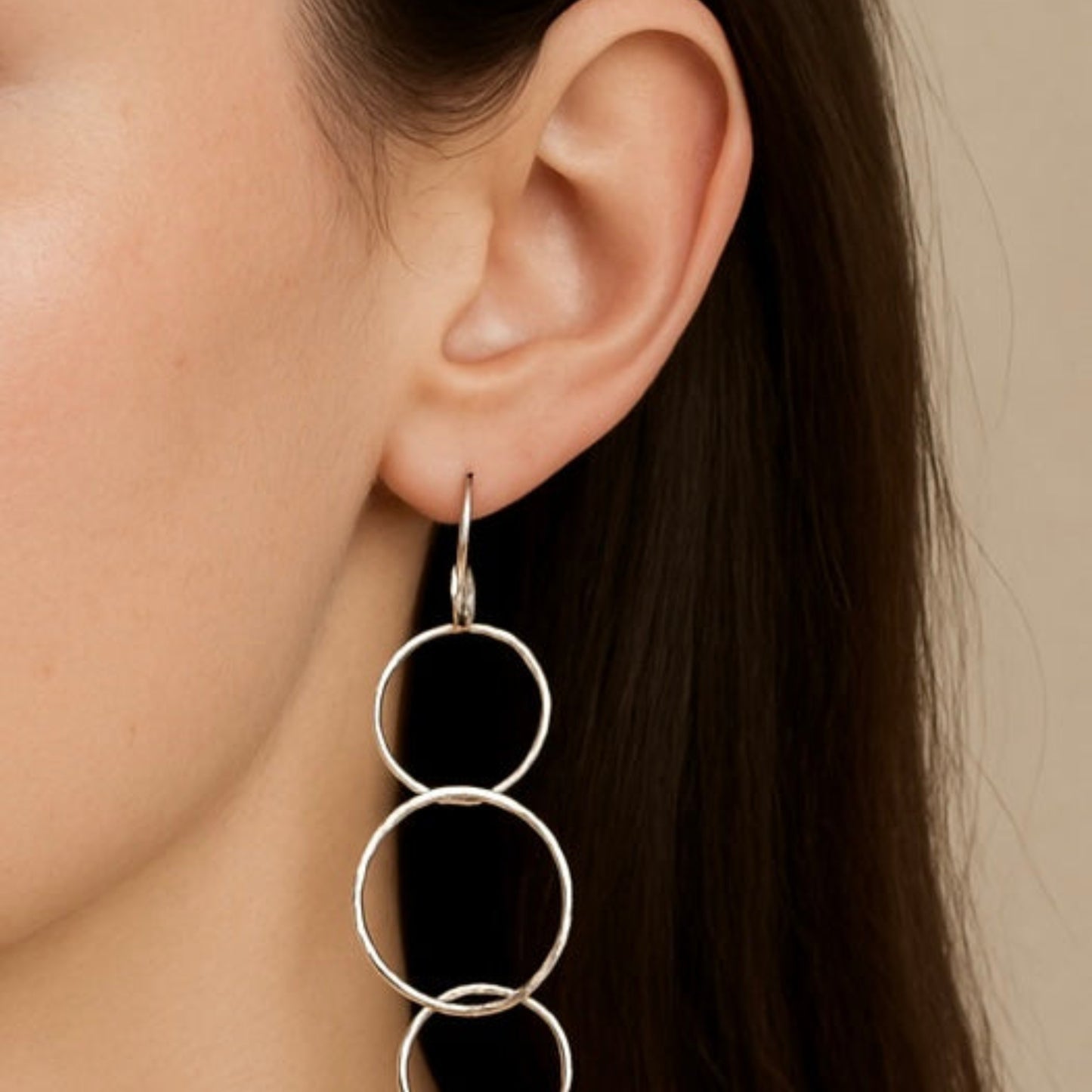 Silverstrike Ear Rings