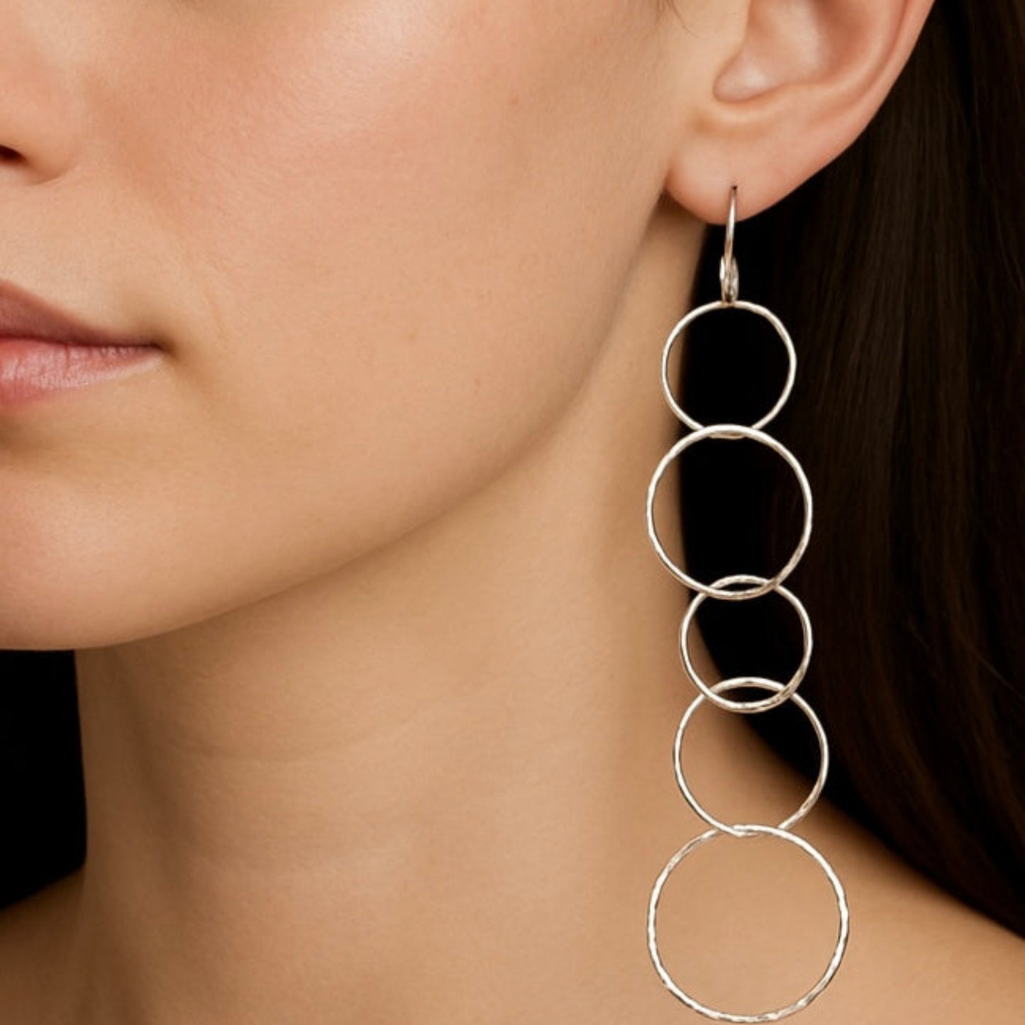 Silverstrike Ear Rings